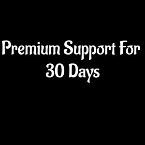30 Days Support For WordPress Plugin For Two Websites